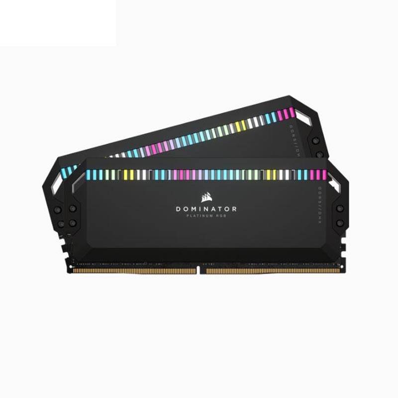 Ram Corsair DDR5, 5600MHz 64GB 2x32GB DIMM, DOMINATOR PLATINUM RGB Black Heatspreader, RGB LED, C40, 1.25V CMT64GX5M2B5600C40