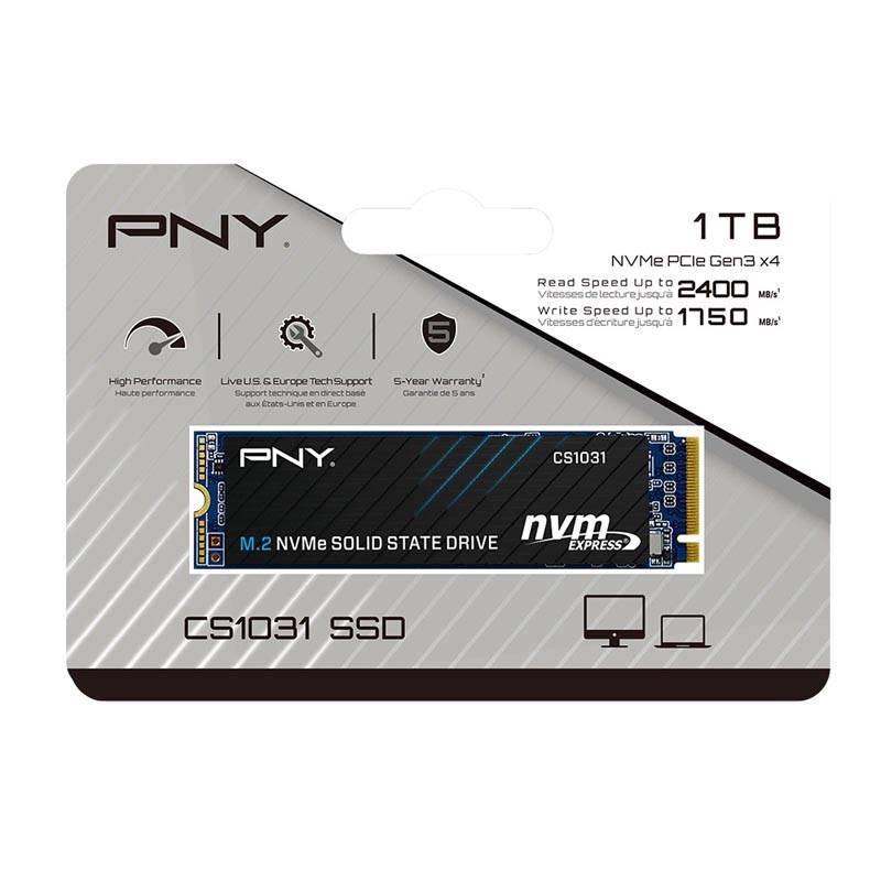 Ổ cứng SSD PNY CS1031 M.2 2280 NVMe PCIe Gen 3x4 1TB