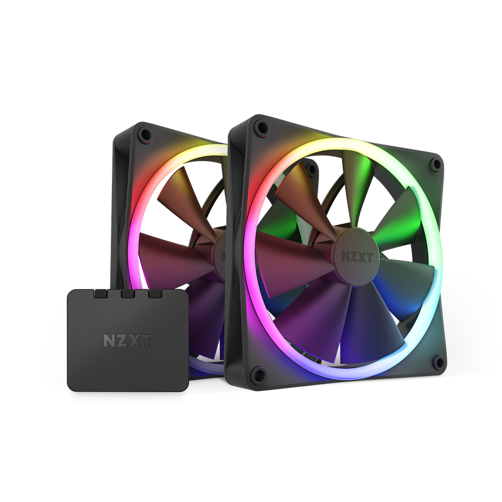 Bộ 2 Fan NZXT F140RGB WHITE - TWIN