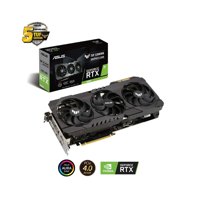 Card màn hình cũ ASUS TUF Gaming RTX 3090 O24G 