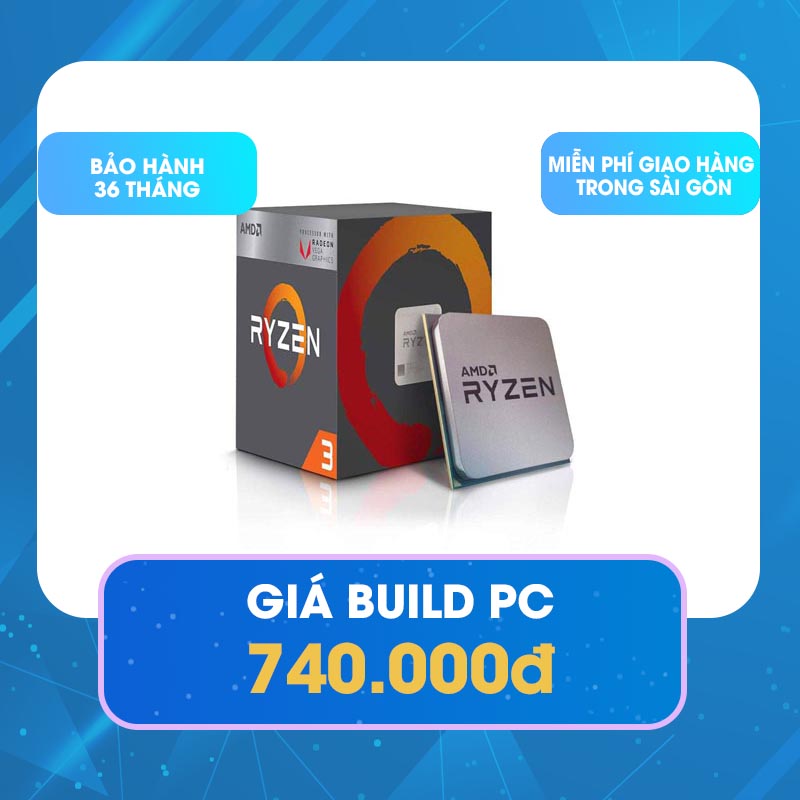 CPU cũ AMD RYZEN 3 1200