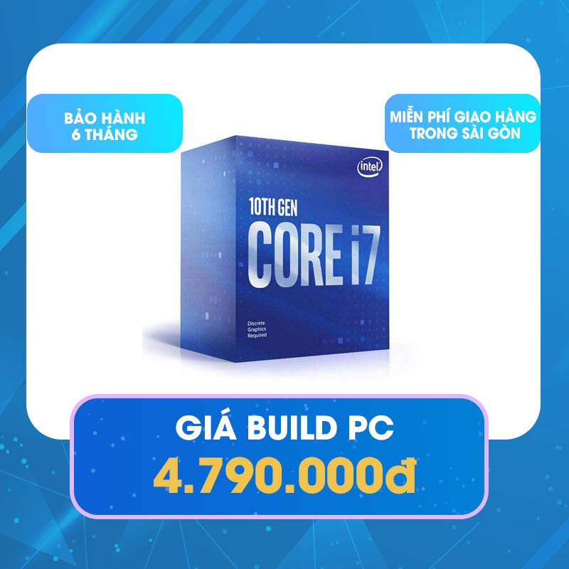 CPU Cũ Intel Core i7 10700 Tray