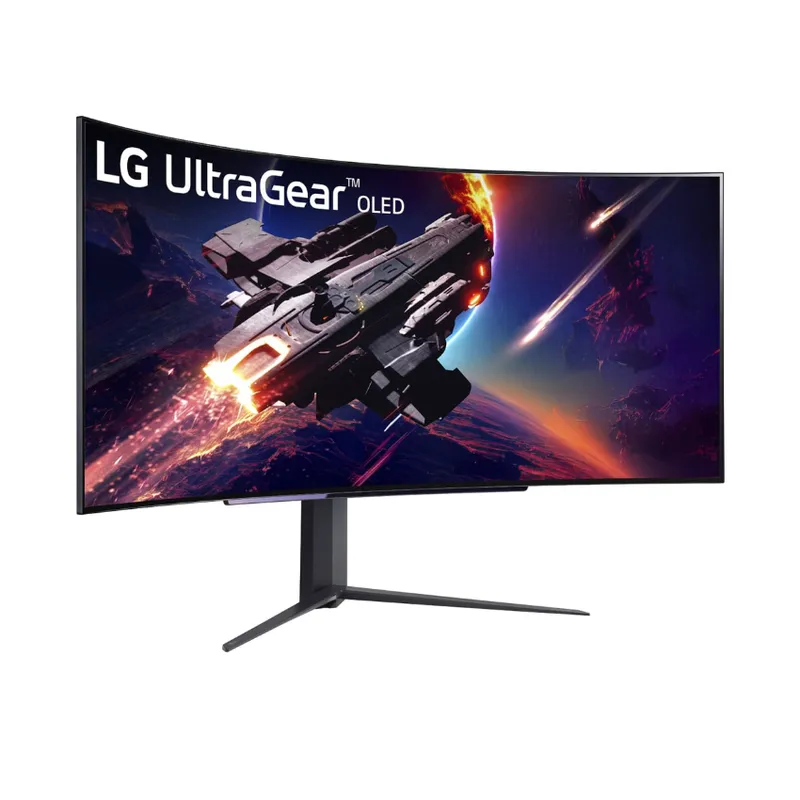 Màn Hình Máy Tính OLED Gaming LG 45GR95QE-B (45 inch/QHD/OLED/240Hz/0.03ms/Cong)