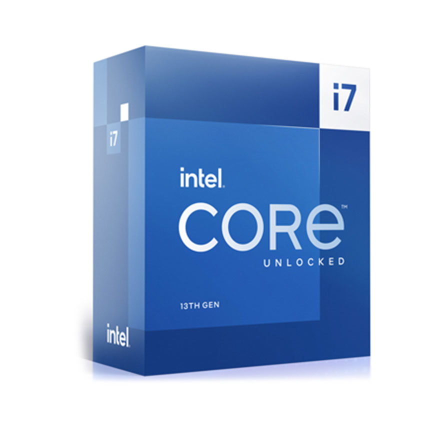 CPU Intel i7-13700KF Box công ty (3.4GHz Turbo 5.4GHz / 16 Nhân 24 Luồng / 30MB / LGA 1700)