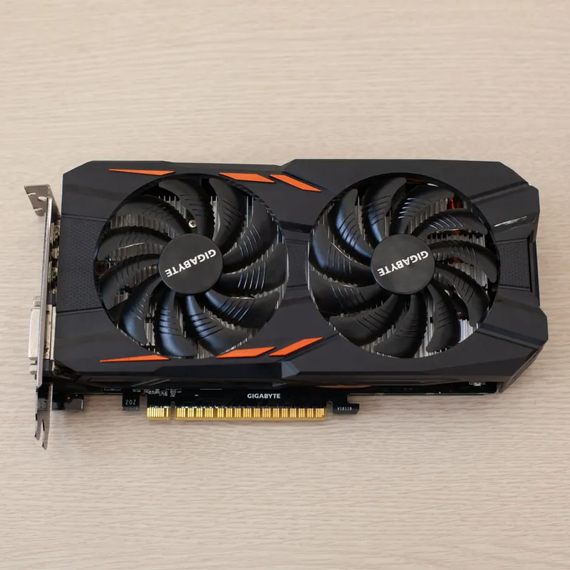 Card màn hình cũ GIGABYTE Gtx 1050 Ti 4GB