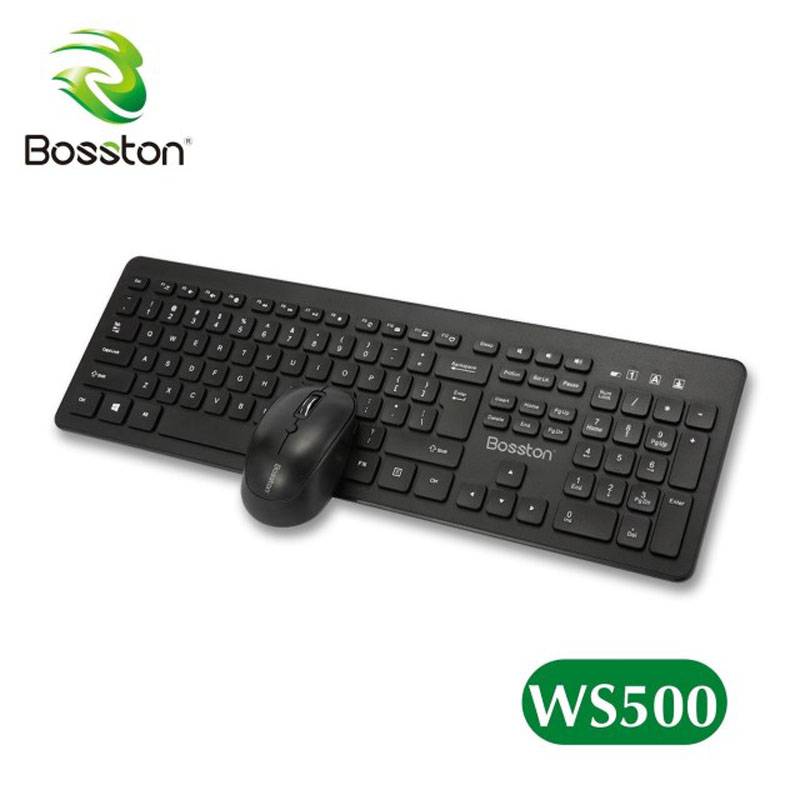 [Xả Hàng] Combo chuột và bàn phím không dây wireless Bosston WS500