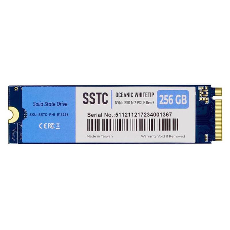 ổ cứng SSD SSTC Oceanic Whitetip M2 Nvme Pci-e gen 3 256Gb cũ