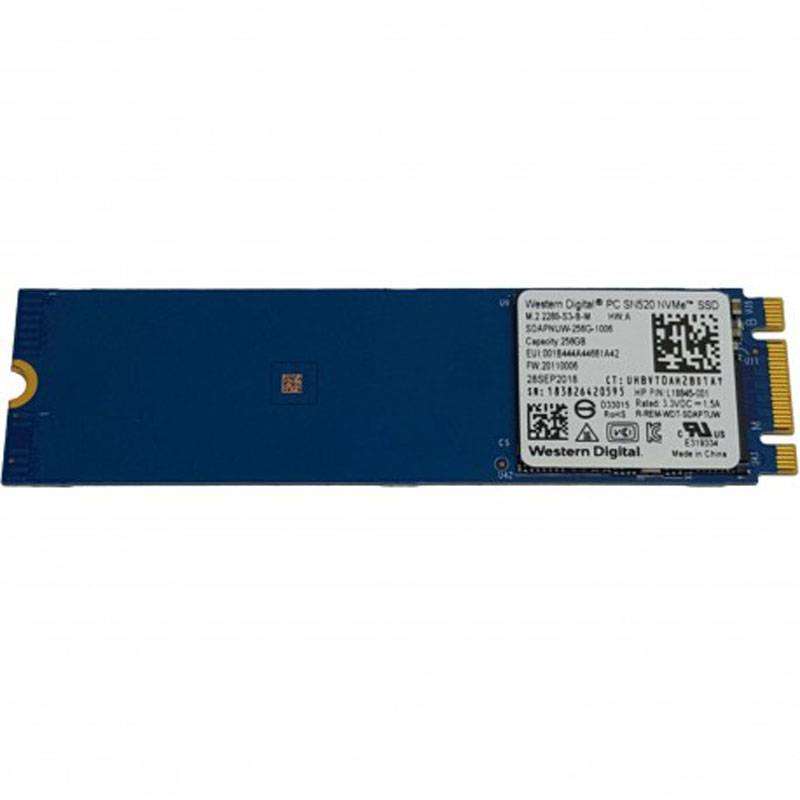 Ổ Cứng SSD cũ Western Digital SN520 256GB M.2 2280 NVMe SDAPNUW-256G-1006