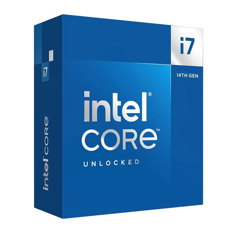 CPU Intel Core i7 14700KF box chính hãng (Up to 5.6Ghz, 20 nhân 28 luồng, 33MB Cache, 125W) - Socket Intel LGA 1700/RAPTOR LAKE