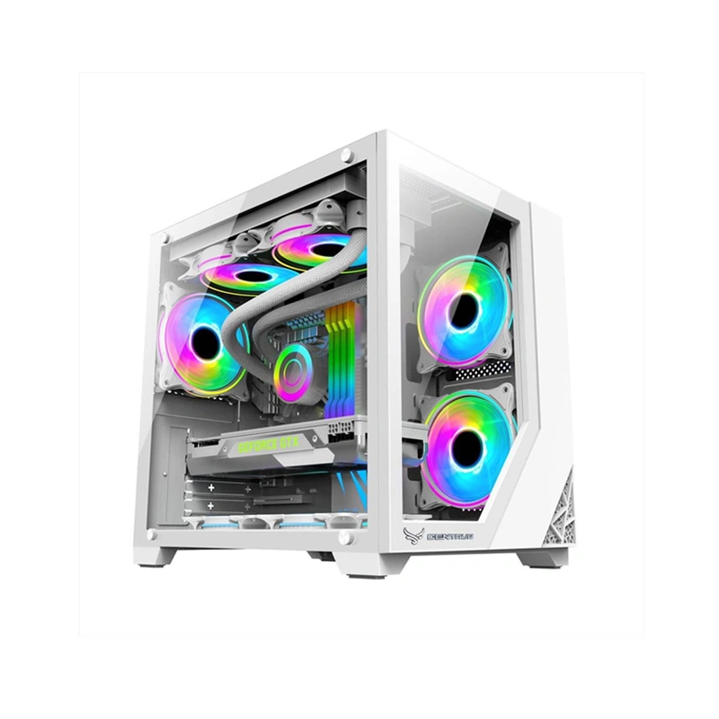 Vỏ Case Centaur Titan (Micro-ATX, Trắng, Chưa Gồm Fan)