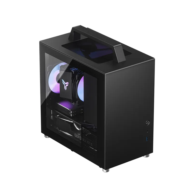 Vỏ case Jonsbo T8  Plus Black ( Mini Tower/Màu Đen) 