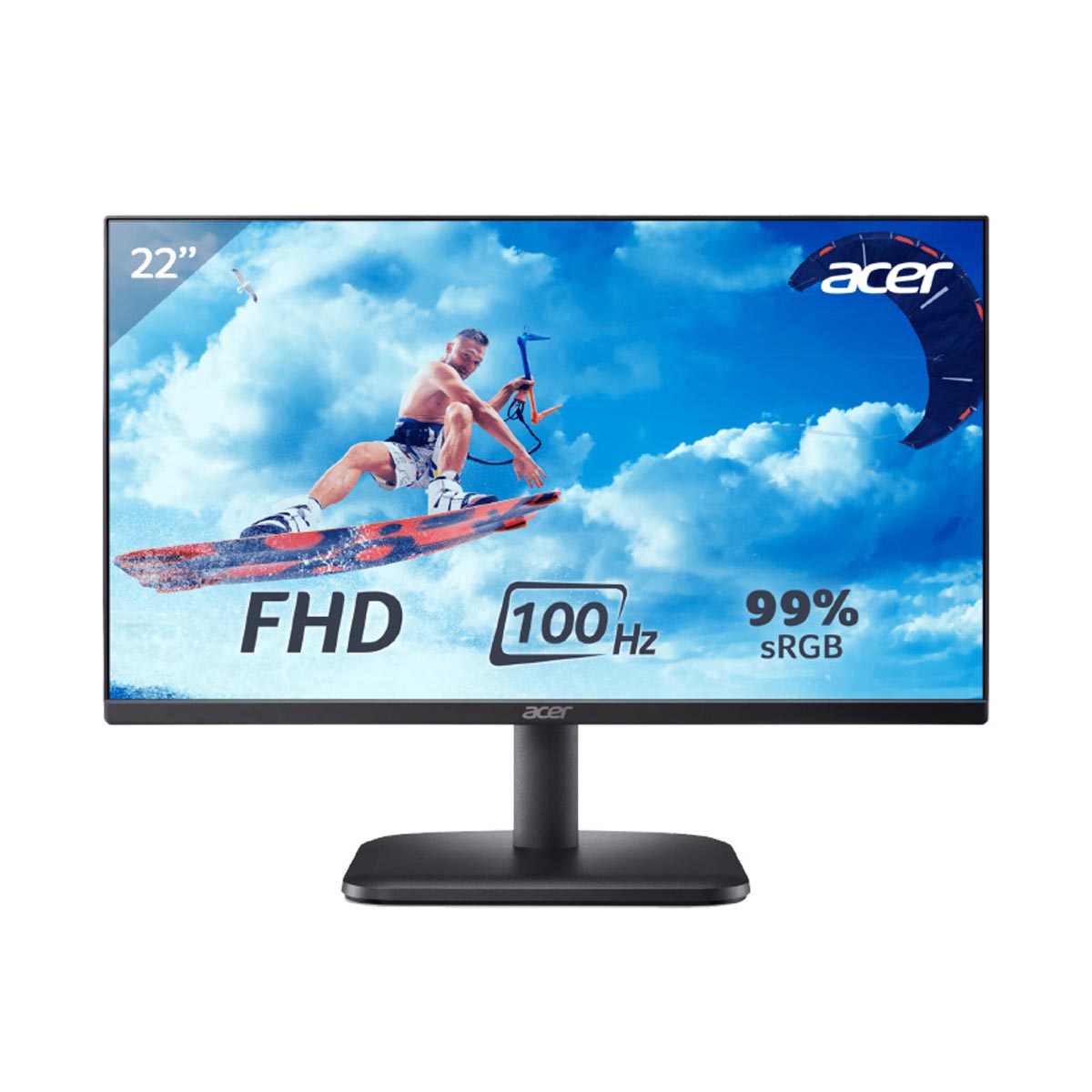 Màn hình máy tính Acer EK221Q E3 (21.5 inch/IPS/100Hz/1ms)