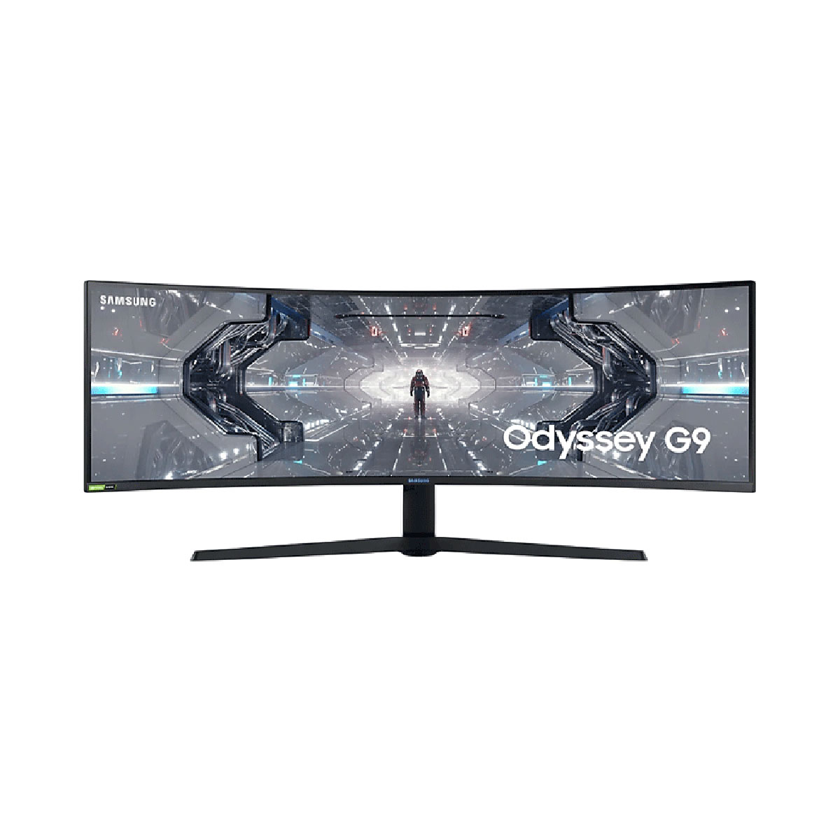 Màn hình máy tính Gaming Samsung Odyssey G9 LC49G95TSSEXXV (49 inch/DualQHD/VA/240Hz/1ms/420nits/HDMI+DP+USB+Audio/G-Sync/Cong)