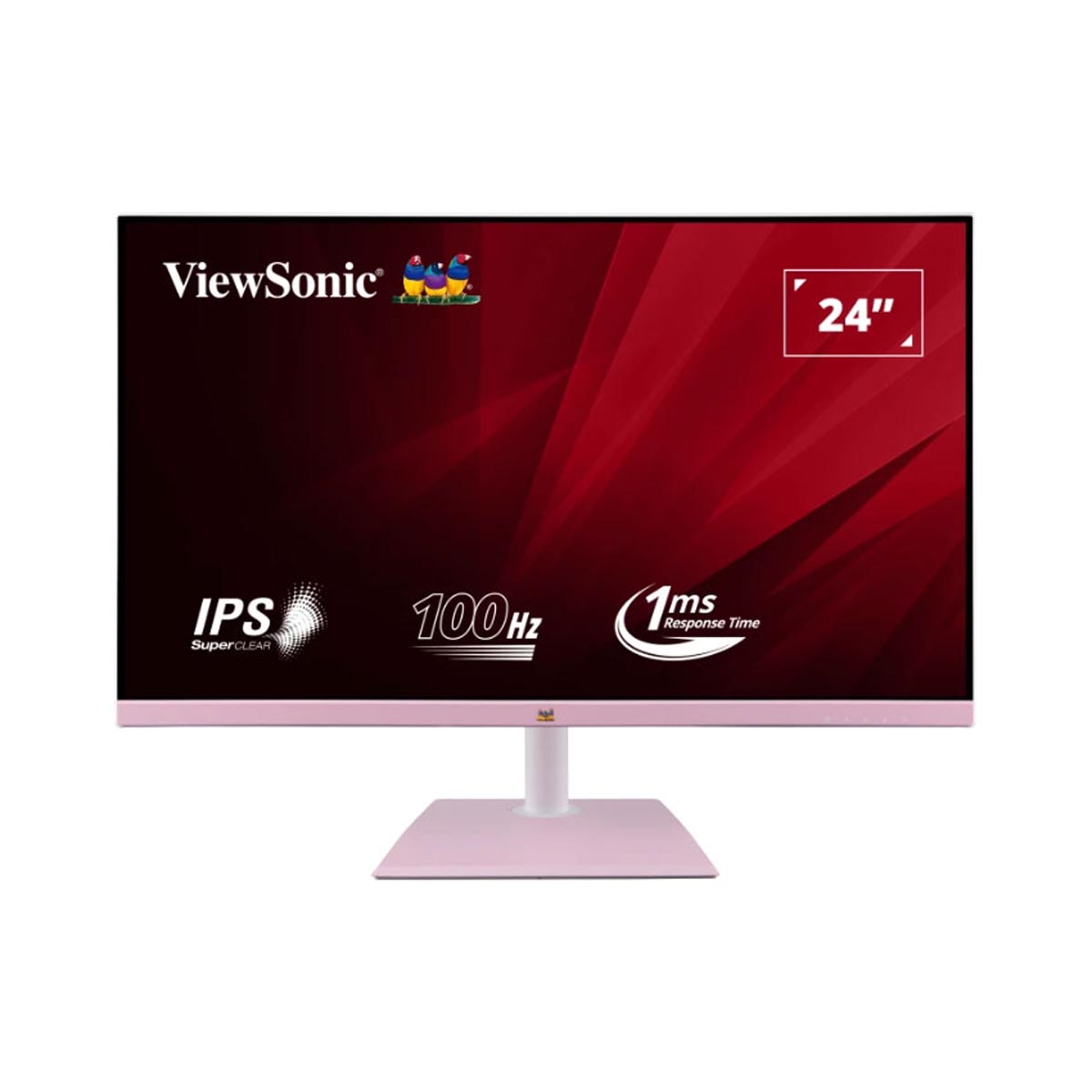 Màn hình máy tính Viewsonic VA2436-H-P-N (23.8 inch/FHD/IPS/100Hz/1ms/Pink)