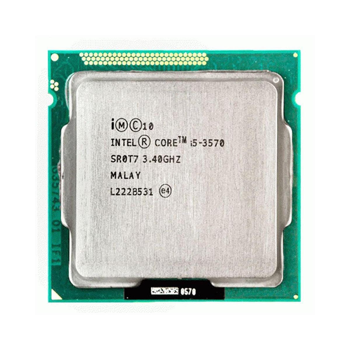 CPU tray I5 3570 (4 nhân, 4 luồng, 3.4 - 3.8 GHz, 6 MB L3 cache, DDR3)