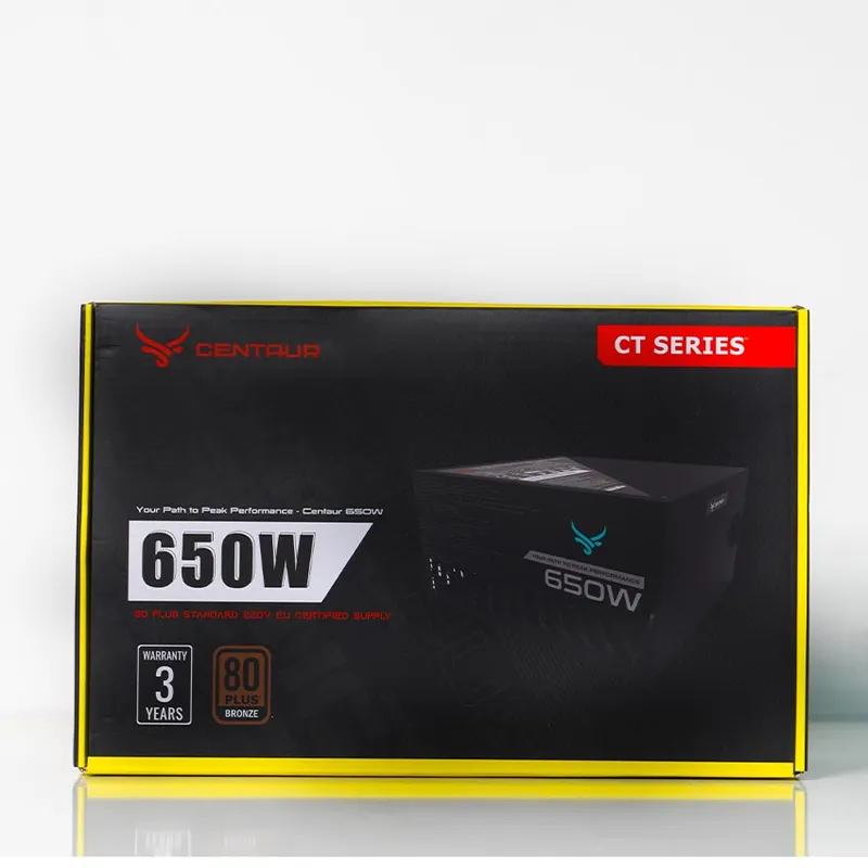 Nguồn Máy Tính Centaur 650W (80 Plus Bronze, Non Modular, ATX)