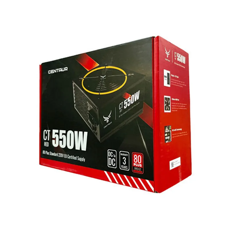 Nguồn Máy Tính Centaur 550W (80 Plus Bronze, Non Modular, ATX)