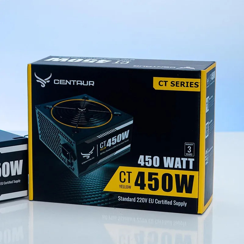 Nguồn Máy Tính Centaur 450W (80 Plus Bronze, Non Modular, ATX)