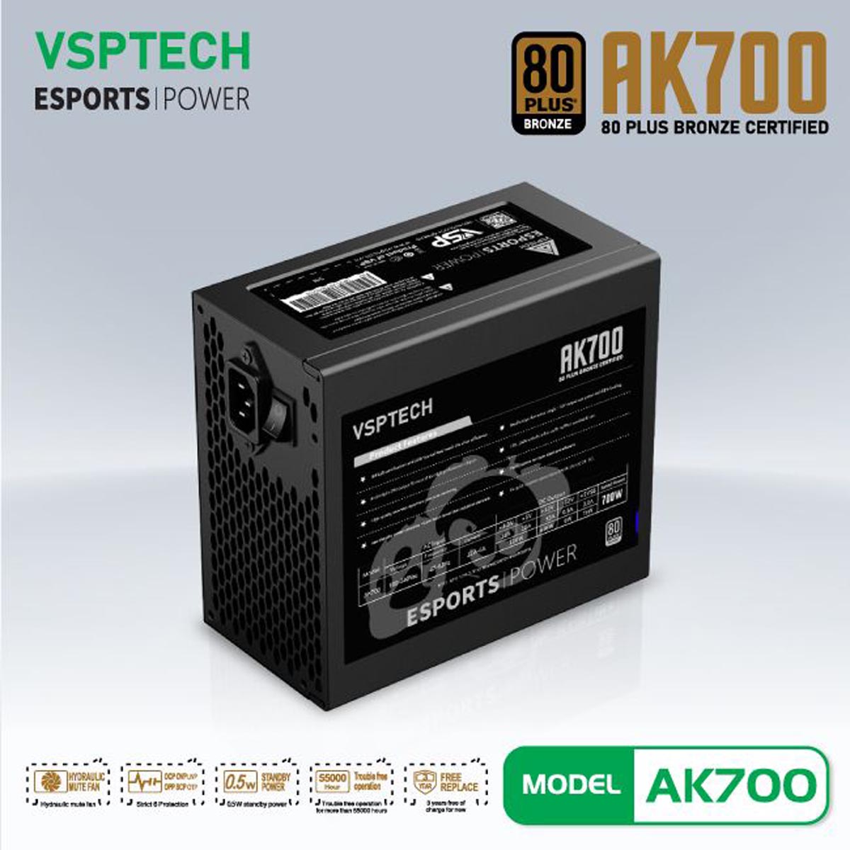 Nguồn máy tính VSP AK700