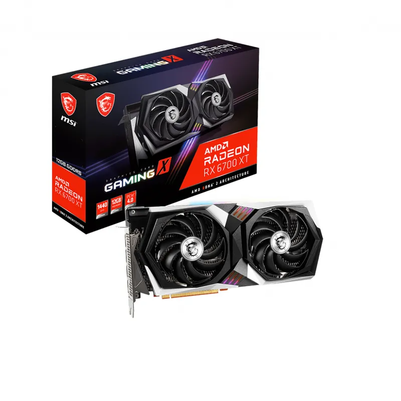Card màn hình cũ MSI RX 6700 XT GAMING X 12GB