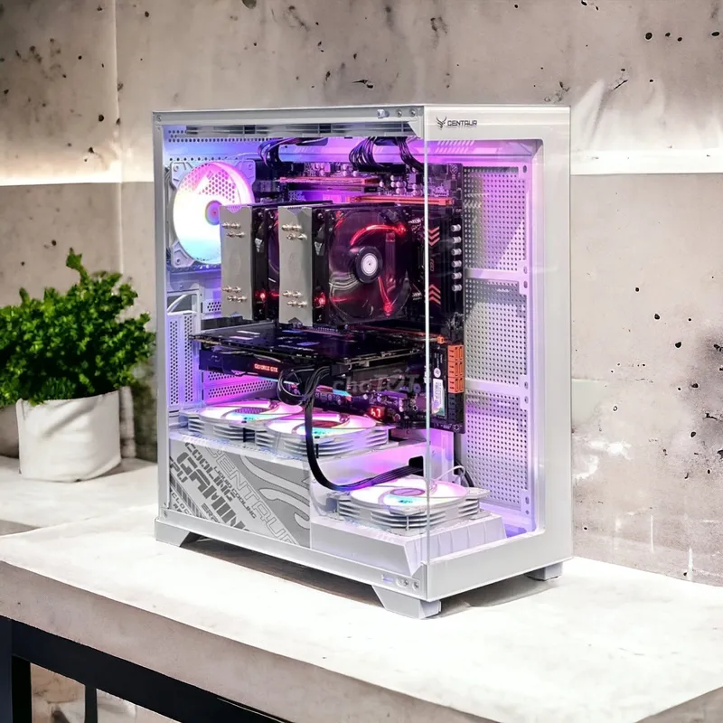 Vỏ Case Centaur NOVA (ATX, Trắng, Chưa Gồm Fan)
