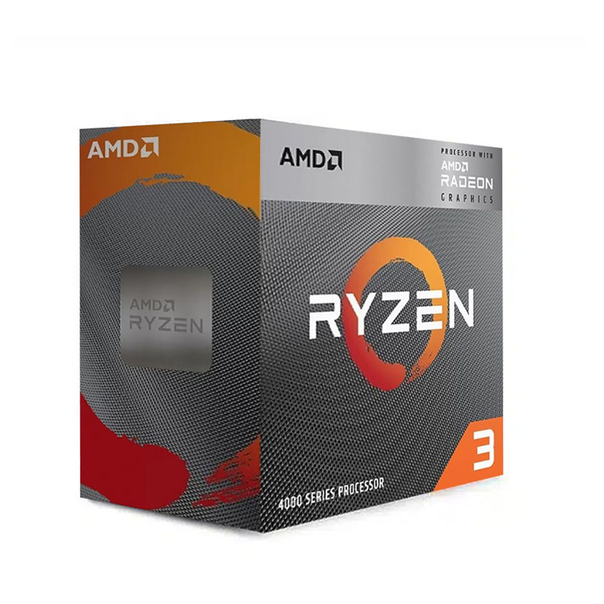CPU AMD Ryzen 3 4300G (3.8 GHz turbo upto 4.0GHz / 6MB / 4 Cores, 8 Threads / 65W / Socket AM4)