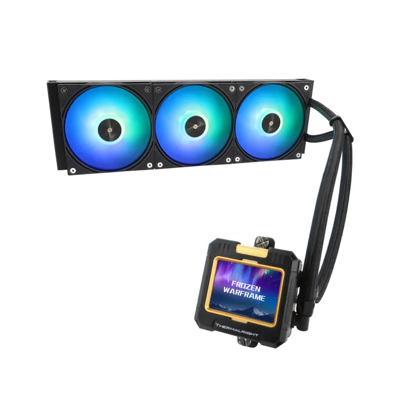Tản nhiệt nước AIO Thermalright Frozen Warframe 360 black ARGB - Có Màn Led