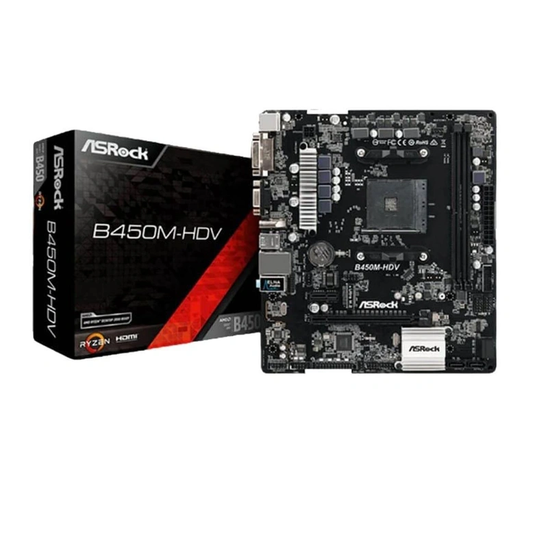 Mainboard Asrock B450M HDV DDR4