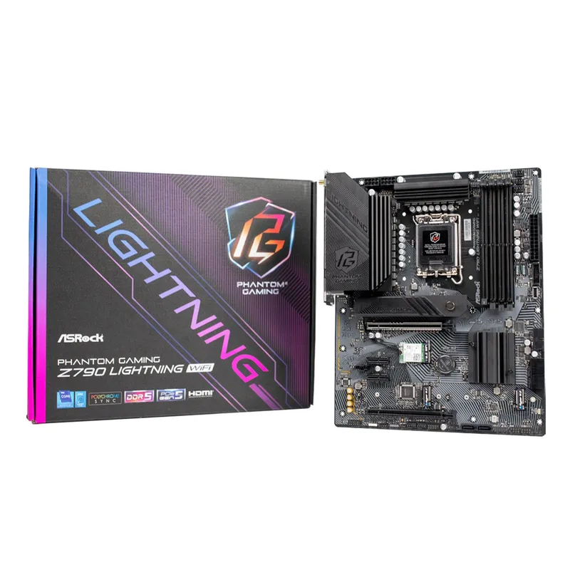 Mainboard Asrock Z790 Lightning Wifi D5 | Intel Z790, Socket 1700, ATX, 4 khe DDR5