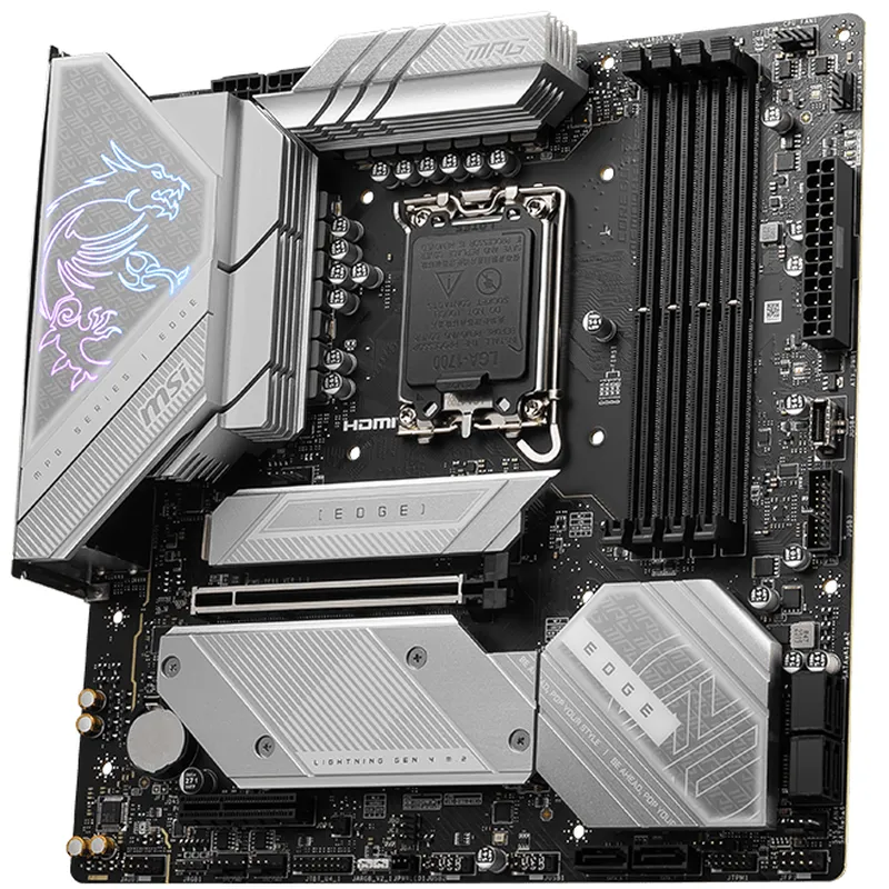 Mainboard MSI MPG B760M EDGE Ti WiFi | Intel B760, Socket 1700, mATX, 4 khe DDR5