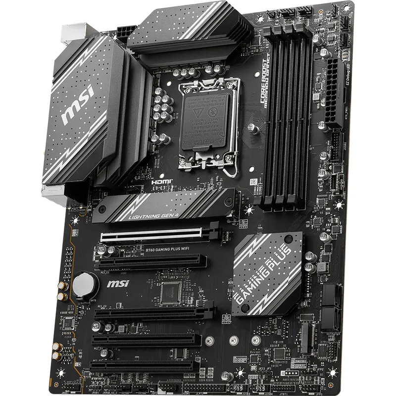Mainboard MSI PRO B760M-P | Intel B760, Socket 1700, mATX, 4 khe DDR5