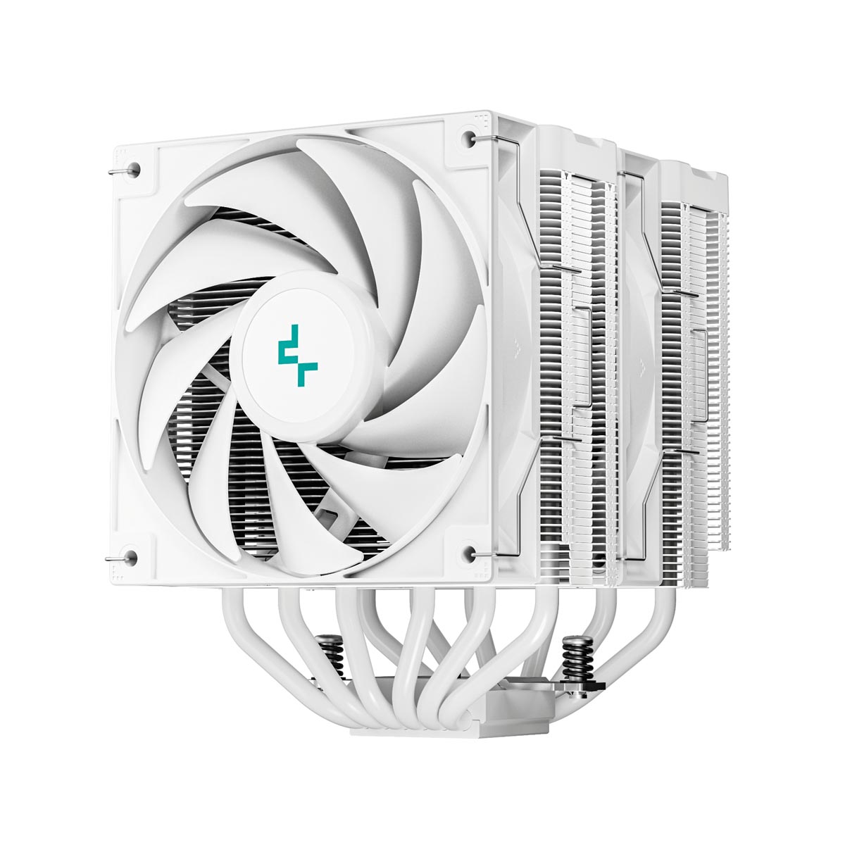 Tản nhiệt khí Deepcool AG620 Digital WH - Trắng, nhập khẩu | Hai tháp, hiển thị nhiệt độ