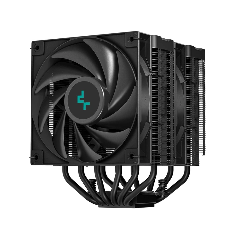 Tản nhiệt khí Deepcool AG620 Digital BK - Đen, nhập khẩu | Hai tháp, hiển thị nhiệt độ