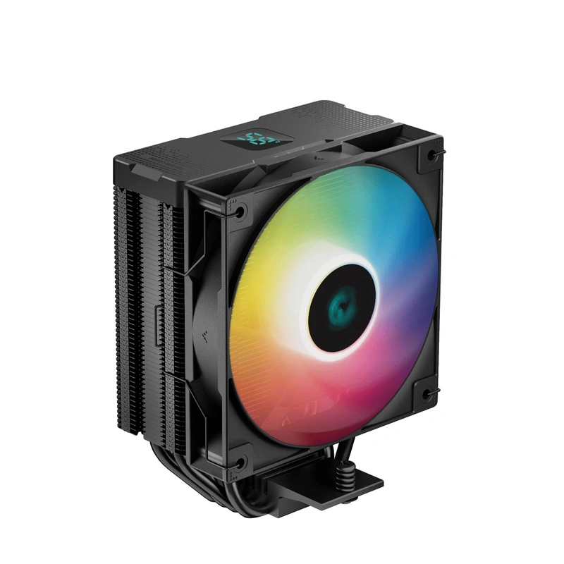 Tản nhiệt khí Deepcool AG400 Digital BK ARGB - Đen | Hiển thị nhiệt độ, hàng nhập khẩu