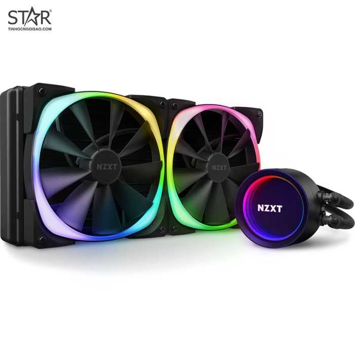 Tản nhiệt nước CPU NZXT Kraken X63 Black RGB AiO Cooling (280) – RL-KRX63-R1