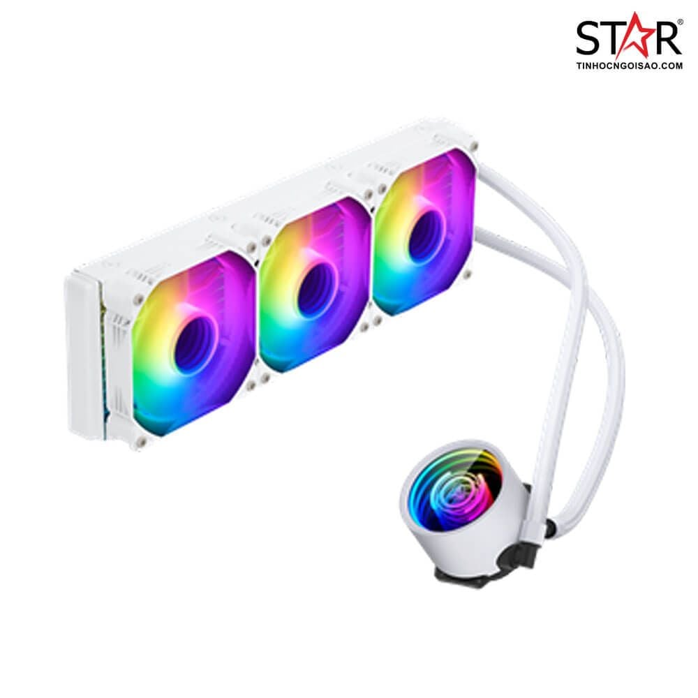 Tản nhiệt nước Segotep Be Iced II 360 ARGB White