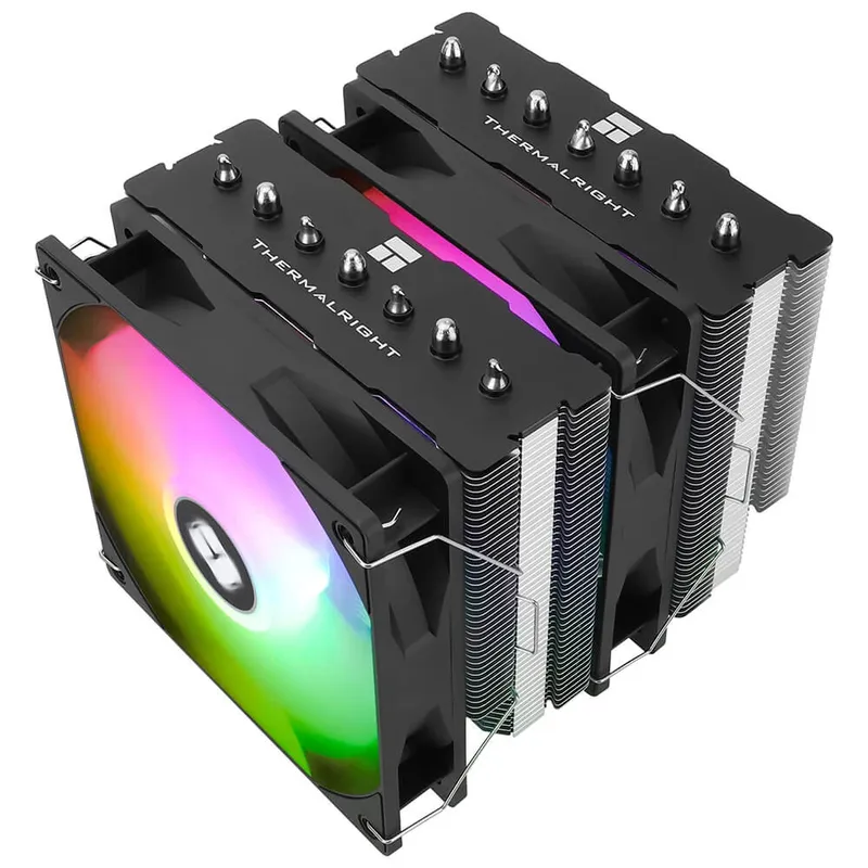 Tản nhiệt khí Thermalright Phantom Spirit 120 SE ARGB - Đen (2 Tháp)