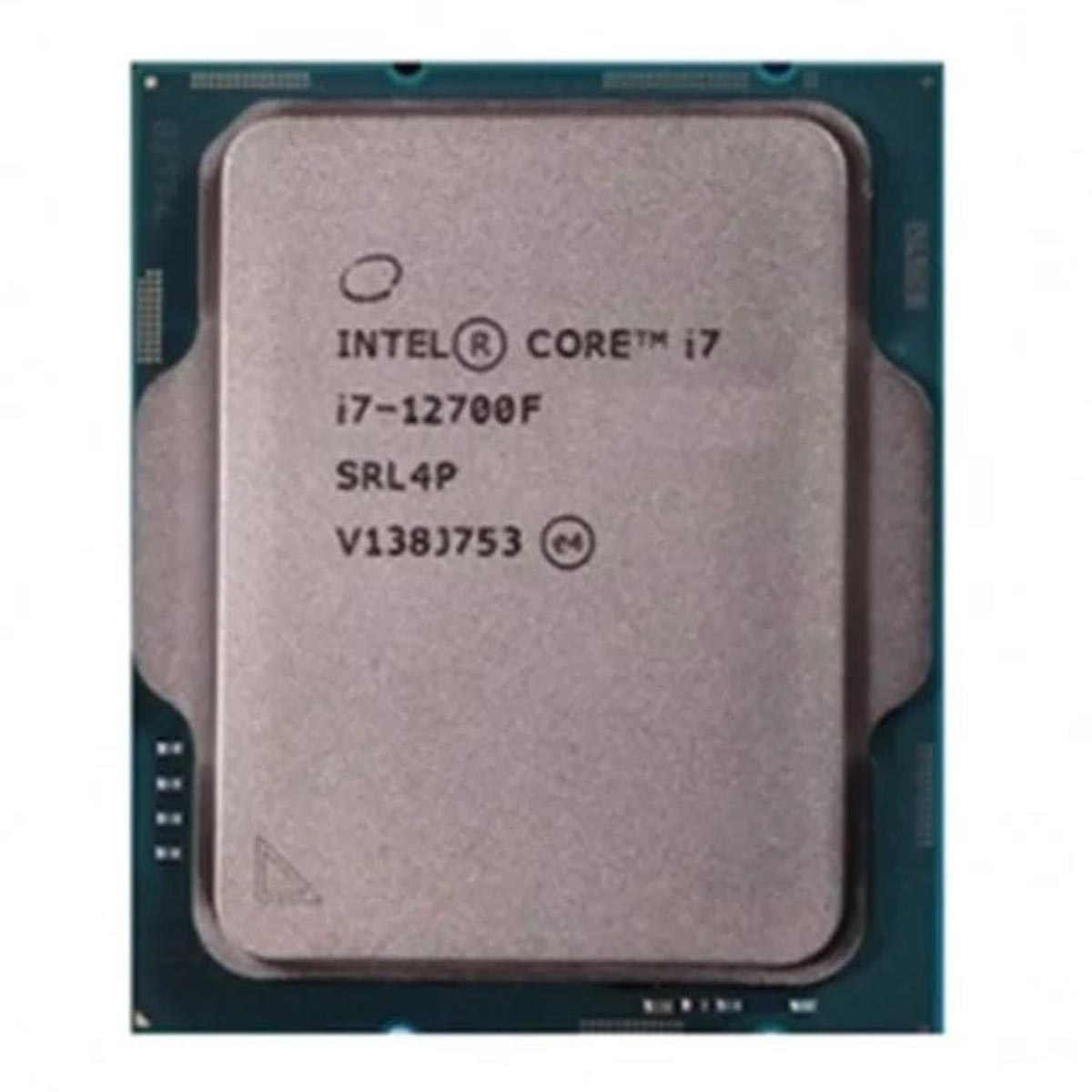 CPU Intel Core I7 12700F Tray ( 3.6 GHz Up to 4.90 GHz, 12 Nhân 20 Luồng, LGA1700)