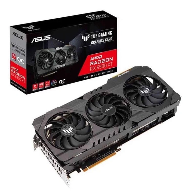 Card màn hình ASUS Radeon RX 6900XT 16GB GDDR6 TUF Gaming OC (TUF-RX 6900XT-O16GB-GAMING)