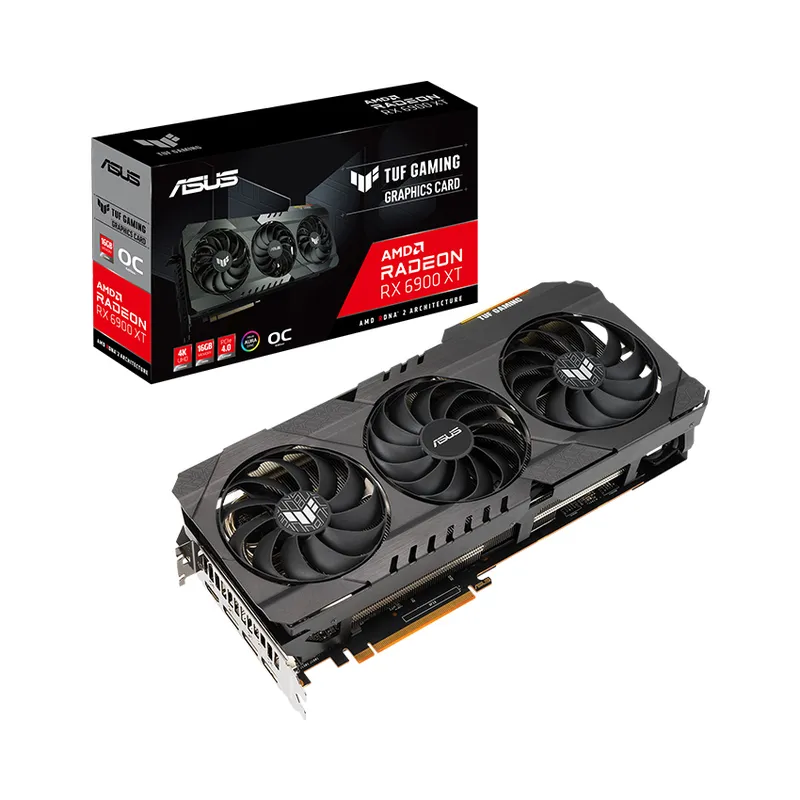 Card màn hình ASUS Radeon RX 6900XT 16GB GDDR6 TUF Gaming OC (TUF-RX 6900XT-O16GB-GAMING)