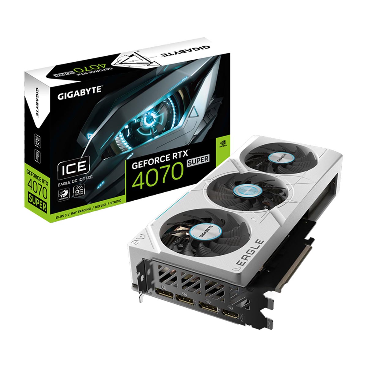 Card màn hình GIGABYTE RTX 4070 Super Eagle OC ICE 12G