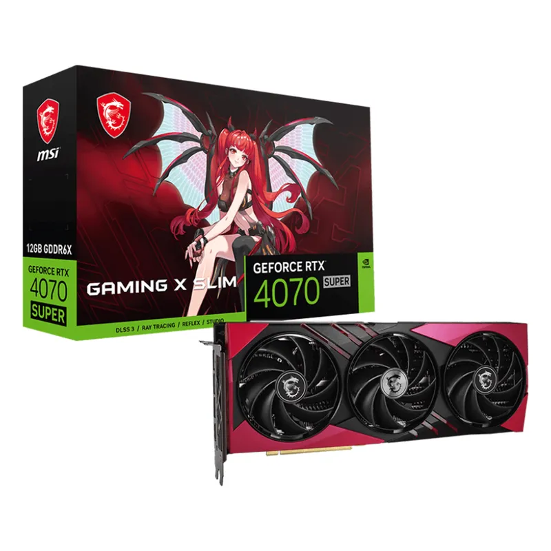 Card màn hình MSI RTX 4070 Super 12G Gaming X Slim MLG