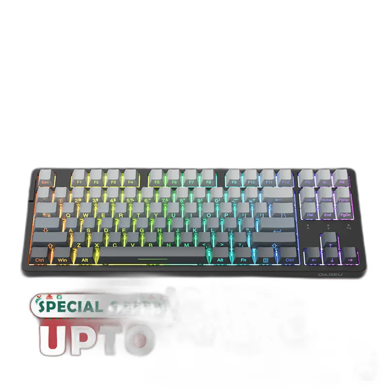 Bàn phím gaming (TKL) Dareu EK8100 (RGB)