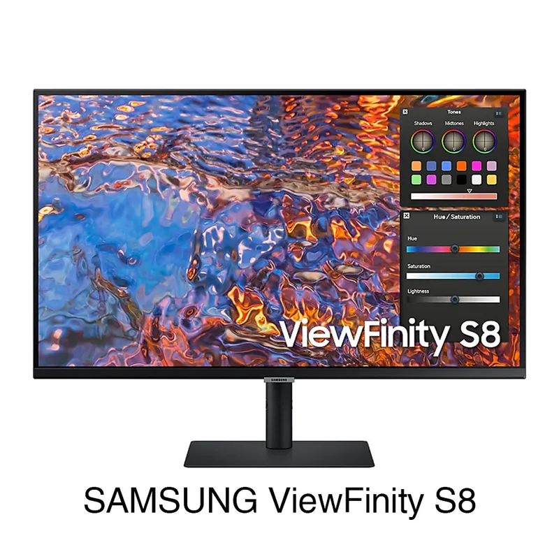 Màn Hình Máy Tính Samsung ViewFinity S8 LS32B800PXEXXV | 32 inch, 4K, IPS, 60Hz, 5ms, phẳng
