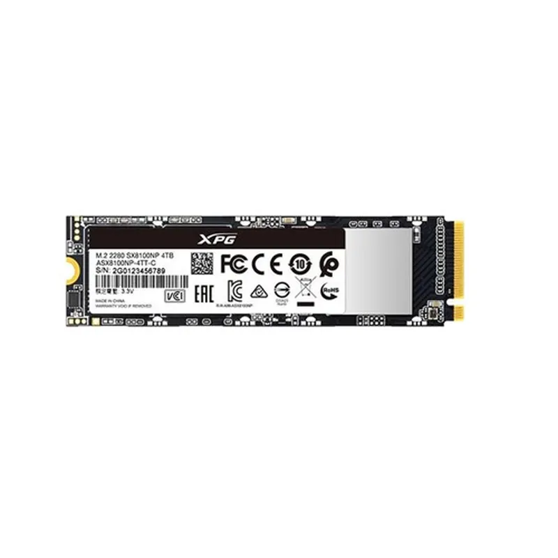 Ổ cứng SSD 4TB Adata SX8100NP M.2 NVMe PCIe Gen3x4 (ASX8100NP-4TT-C)