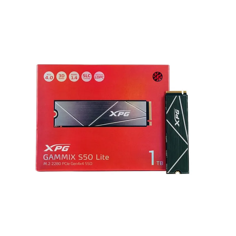 Ổ cứng SSD 2TB Adata XPG S50 Lite | PCle Gen4, M.2 NVMe, AGAMMIXS50L-2T-CS