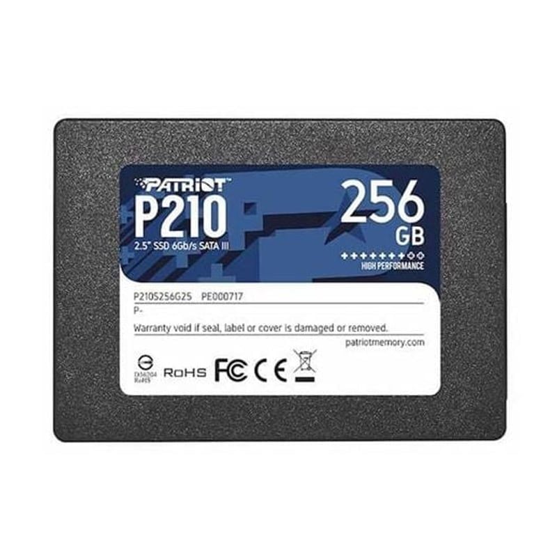 Ổ Cứng SSD 256G Patriot P210GB Sata III 6Gb/s (P210S256G25)