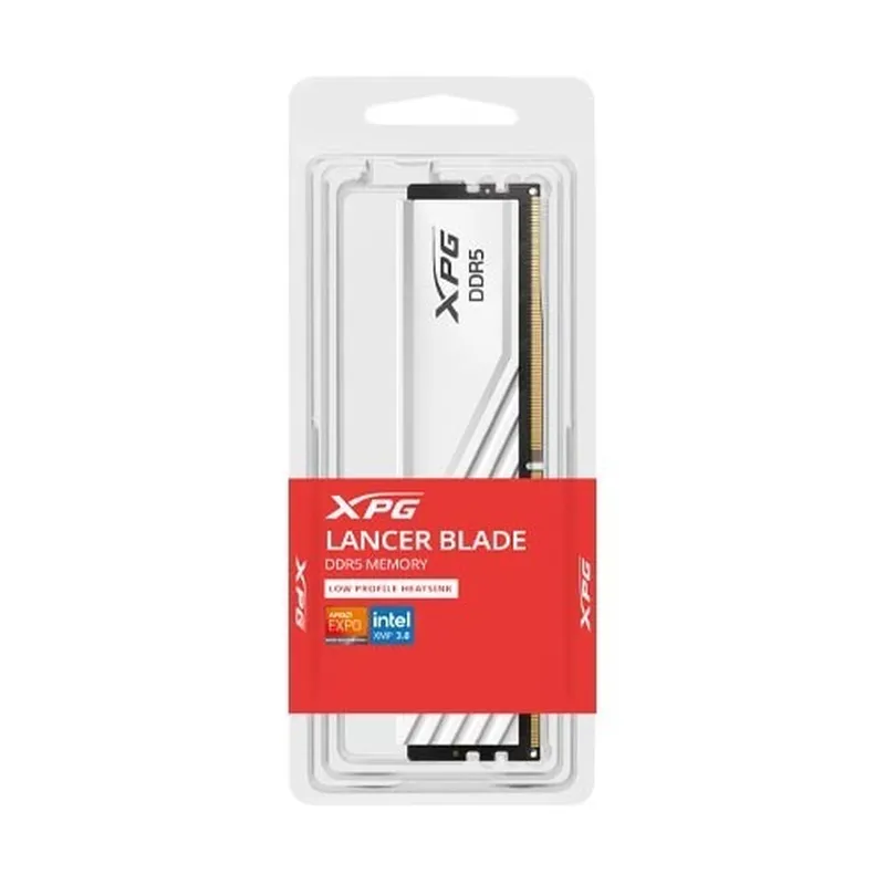 Ram Adata Lancer Blade 16GB White | 1 x 16GB, DDR5, 5600MHz (AX5U5600C4616G-SLABWH)