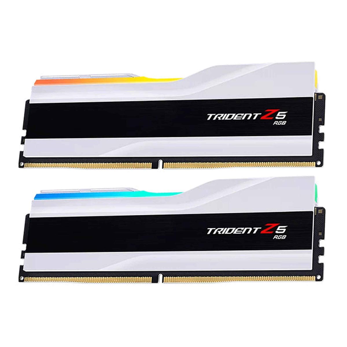 Ram GSkill Trident Z5 RGB White 32GB | 2 x 16GB, DDR5, 6000MHz (F5-6000J3238F16GX2-TZ5RW)