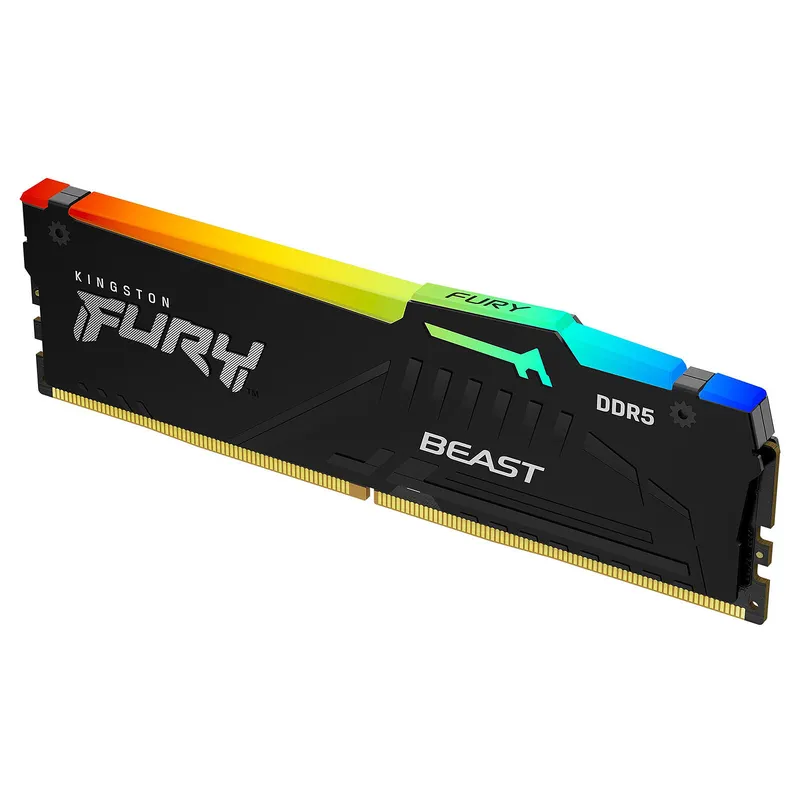 Ram Kingston RGB Black 32 GB | 32GBx1, DDR5, 6000MHz KF560C40BBA-32